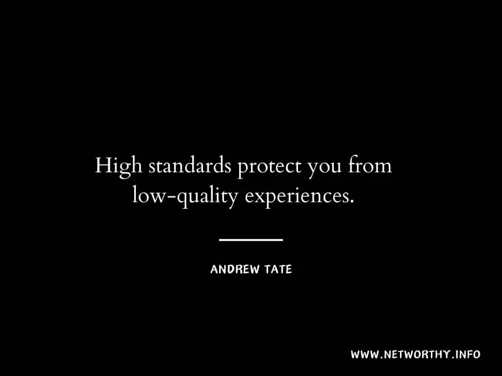 Beautiful motivation from andrew tate quote