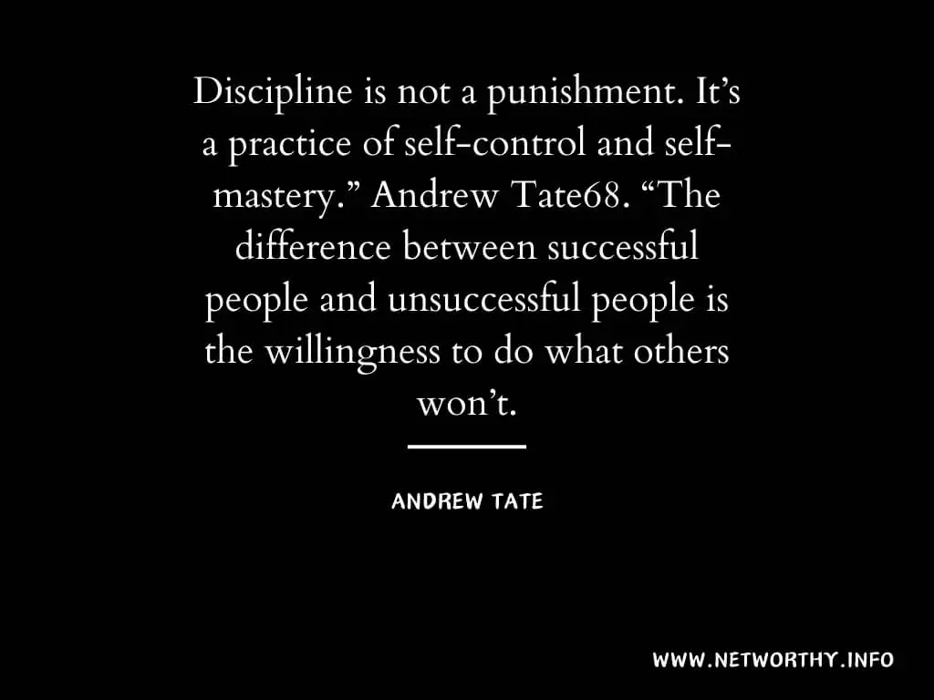 discipline and success by andrew